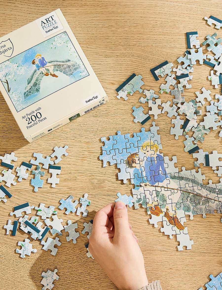 Barbo Toys - Brødrene Løvehjerte - Art Puzzle - 200pcs - Bridge - klassikalised pusled - multiple color - 0