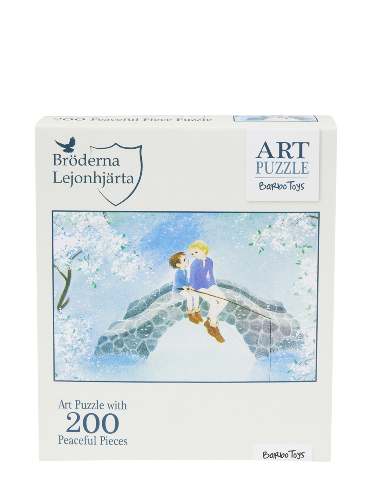 Barbo Toys - Brødrene Løvehjerte - Art Puzzle - 200pcs - Bridge - klassikalised pusled - multiple color - 3