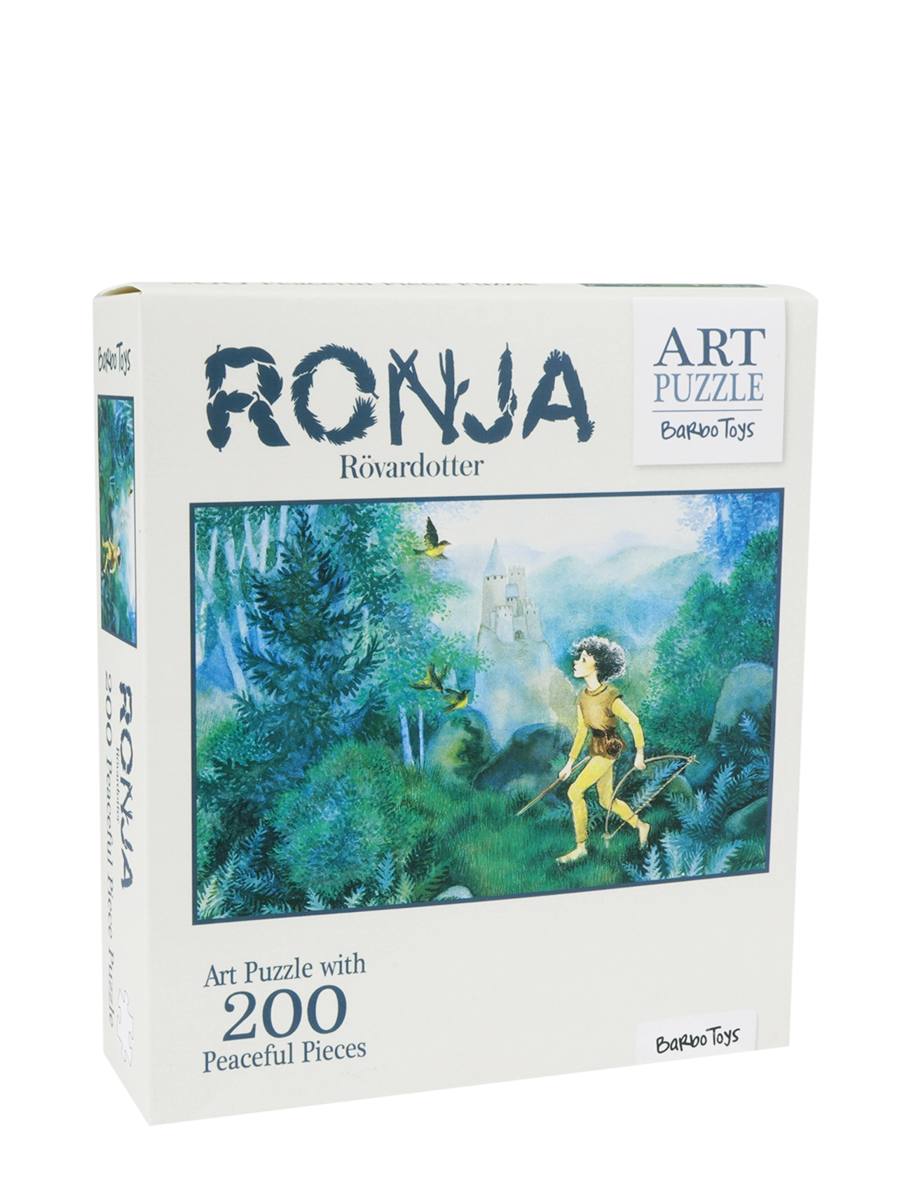 Barbo Toys Ronja Røverdatter - Art Puzzle - 200pcs - Ronja - Barbo Toys - MULTIPLE COLOR / multi