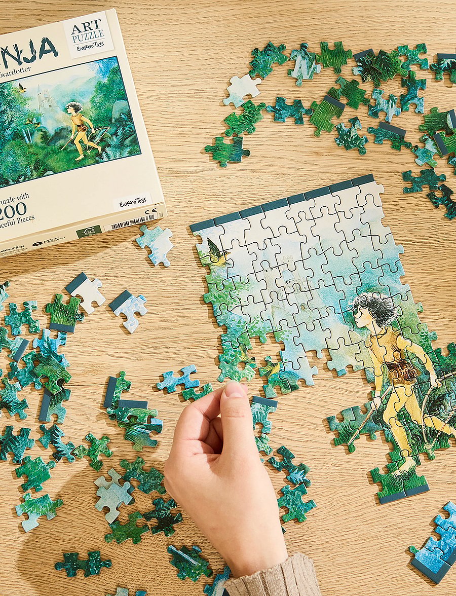 Barbo Toys - Ronja Røverdatter - Art Puzzle - 200pcs - Ronja - klassikalised pusled - multiple color - 0