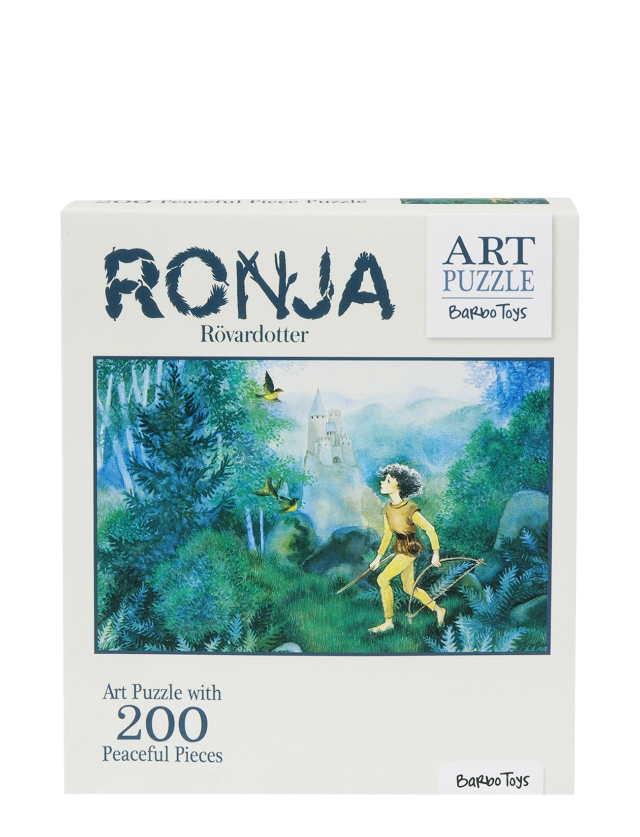 Barbo Toys - Ronja Røverdatter - Art Puzzle - 200pcs - Ronja - klassikalised pusled - multiple color - 3