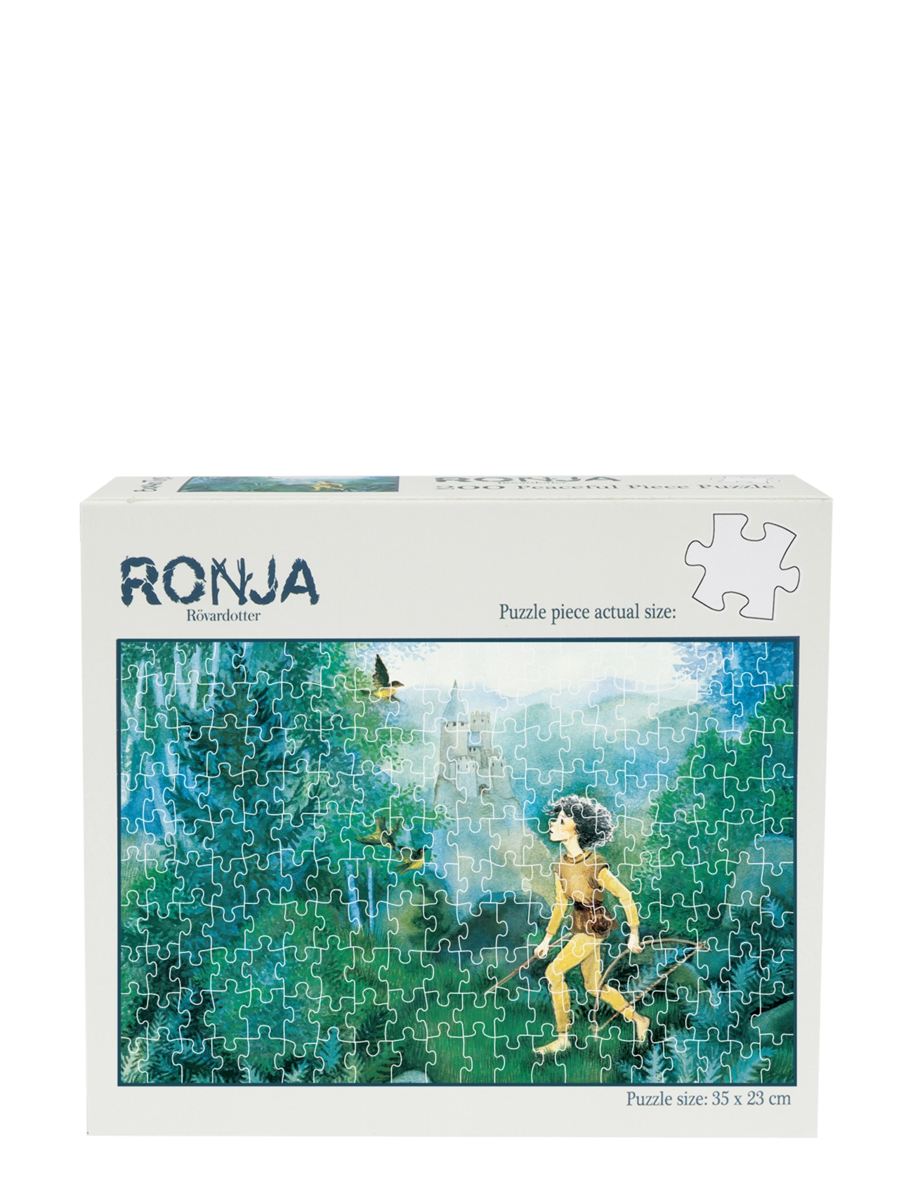 Barbo Toys - Ronja Røverdatter - Art Puzzle - 200pcs - Ronja - klassikalised pusled - multiple color - 4