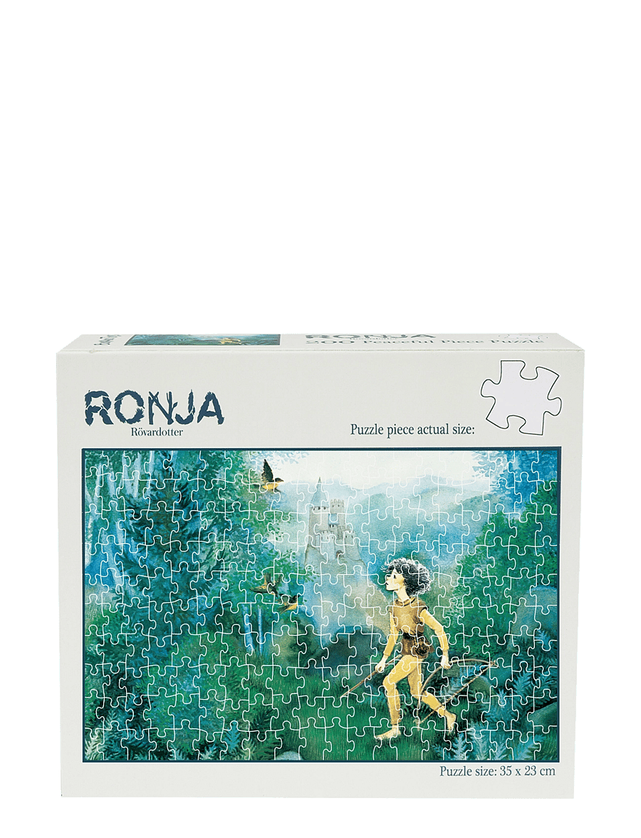 Barbo Toys - Ronja Røverdatter - Art Puzzle - 200pcs - Ronja - klassikalised pusled - multiple color - 4