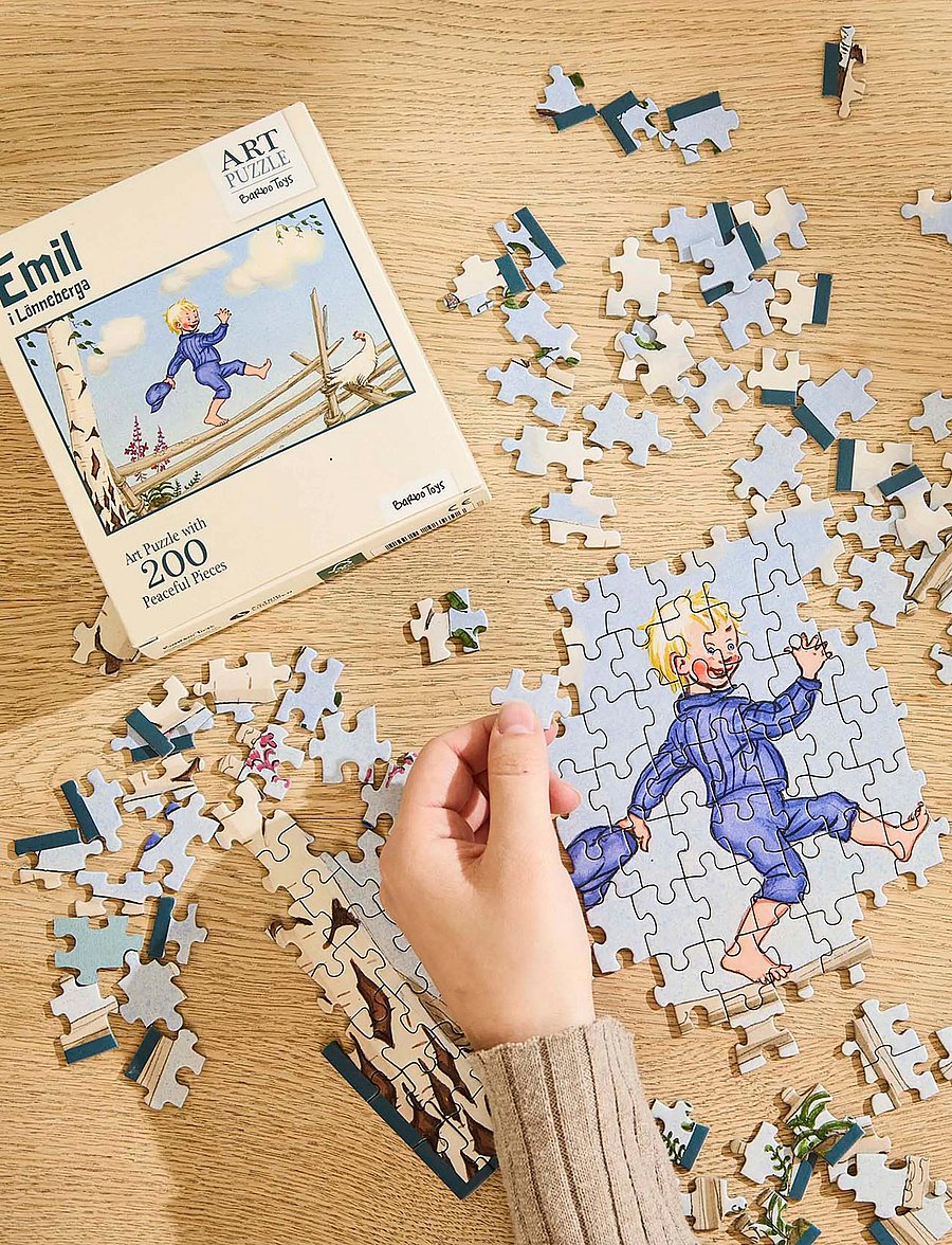 Barbo Toys - Emil - Art Puzzle - 200pcs - Emil - klassische puzzles - multiple color - 0