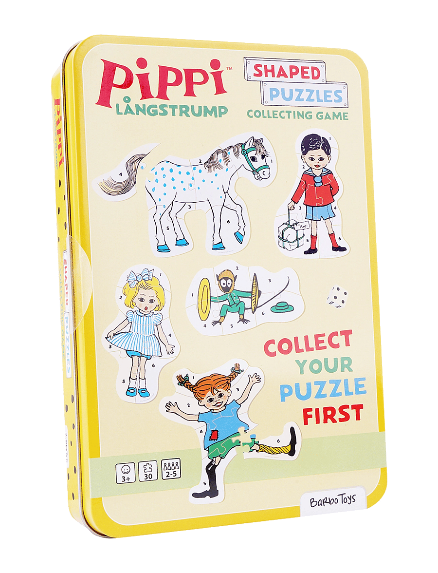 Pippi Långstrump - Pippi - Puzzle Game In Tin Box - brädspel - multiple color - 1