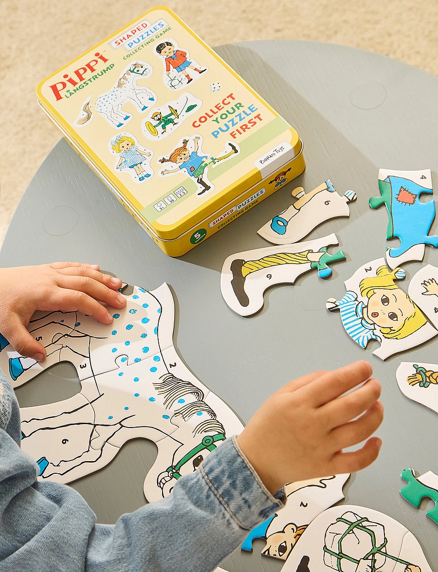 Pippi Långstrump - Pippi - Puzzle Game In Tin Box - brädspel - multiple color - 5