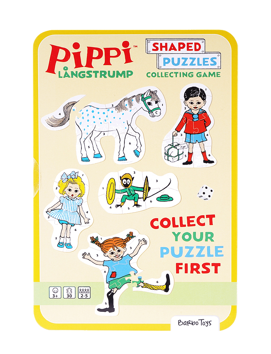 Pippi Långstrump - Pippi - Puzzle Game In Tin Box - brädspel - multiple color - 3