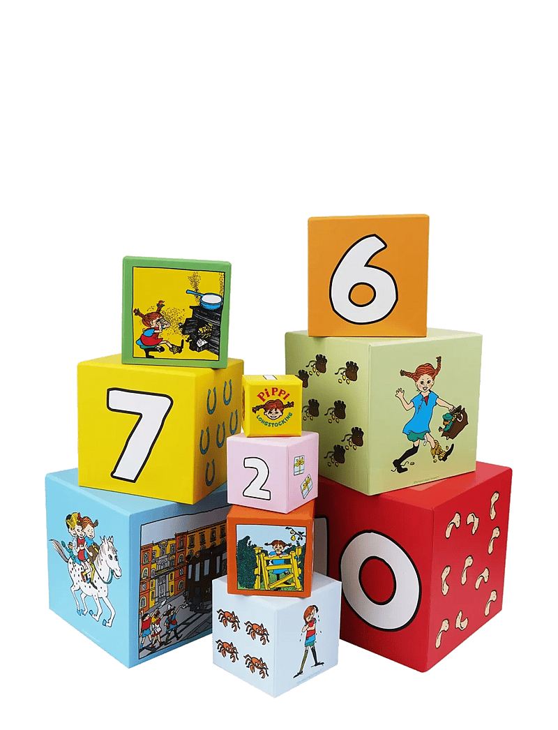 Barbo Toys - Pippi Stacking Cubes - madalaimad hinnad - multiple color - 0