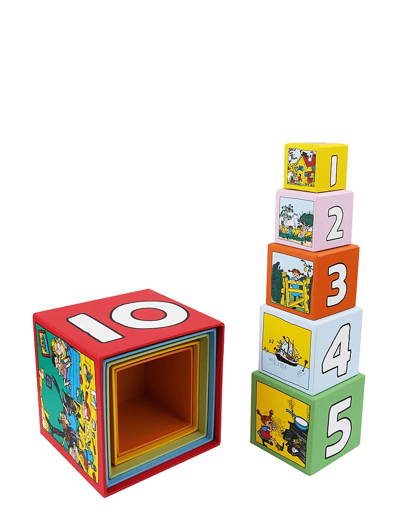 Barbo Toys - Pippi Stacking Cubes - madalaimad hinnad - multiple color - 2