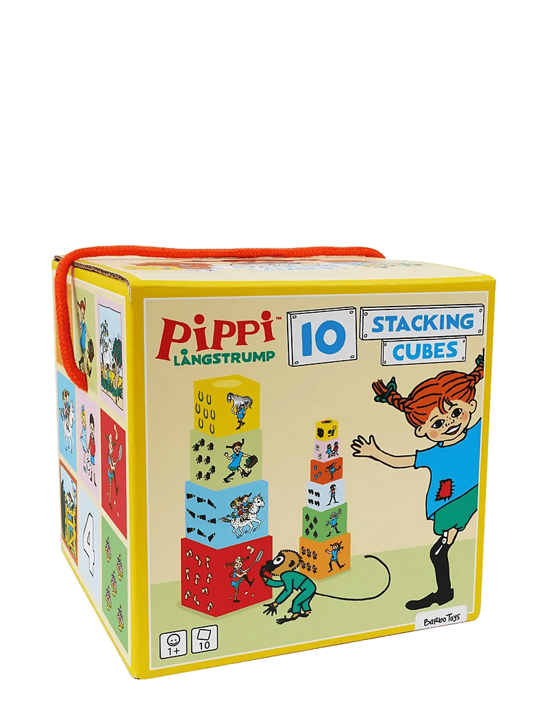 Barbo Toys - Pippi Stacking Cubes - madalaimad hinnad - multiple color - 3