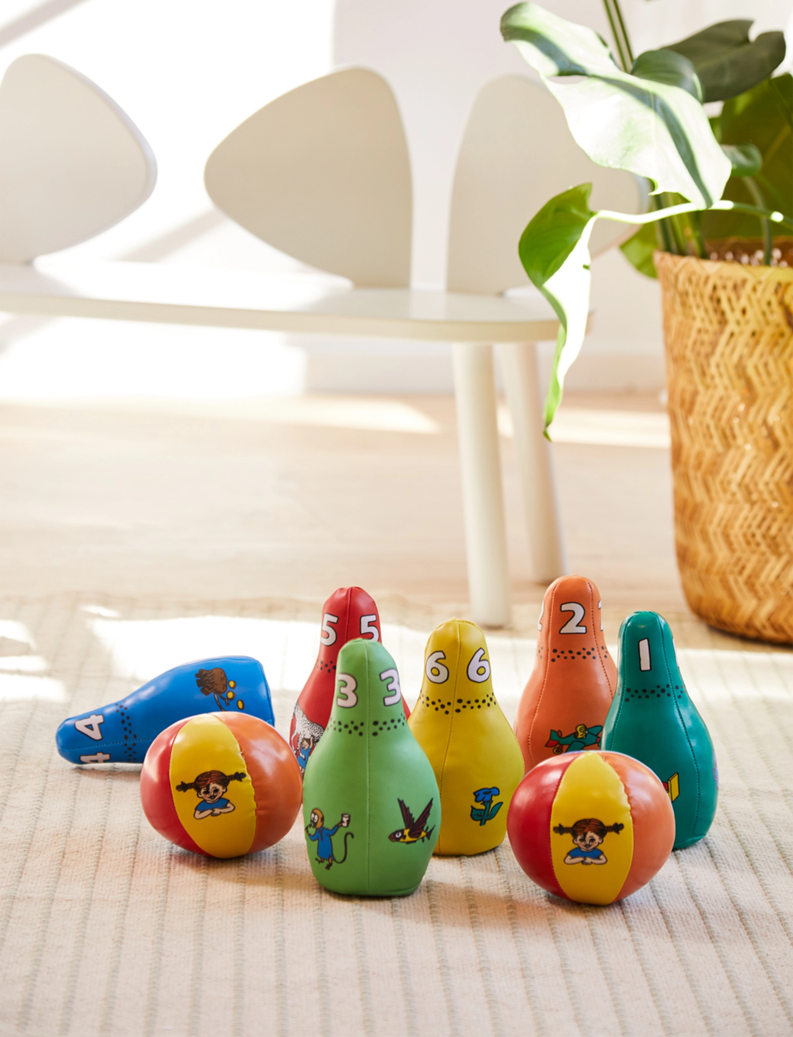Pippi Langstrømpe - Pippi Bowling Set - spil - multiple color - 0