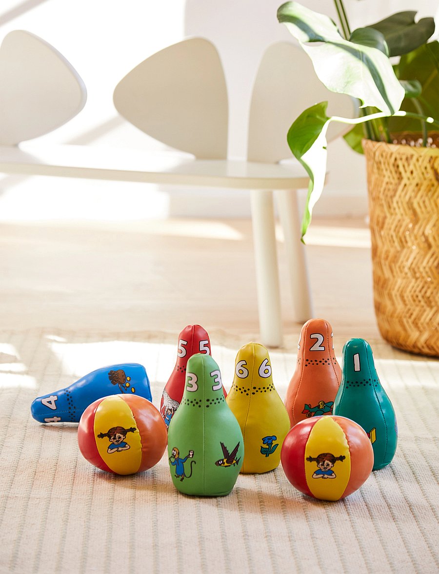 Pippi Longstocking - Pippi Bowling Set - leikir - multiple color - 0