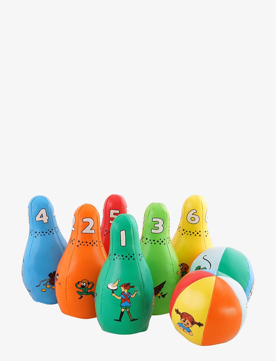 Pippi Longstocking - Pippi Bowling Set - leikir - multiple color - 3