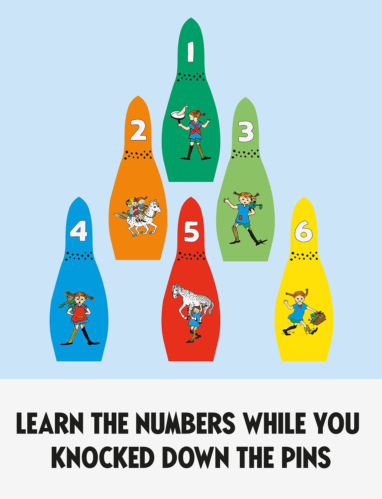 Barbo Toys - Pippi Bowling Set - multiple color - 4