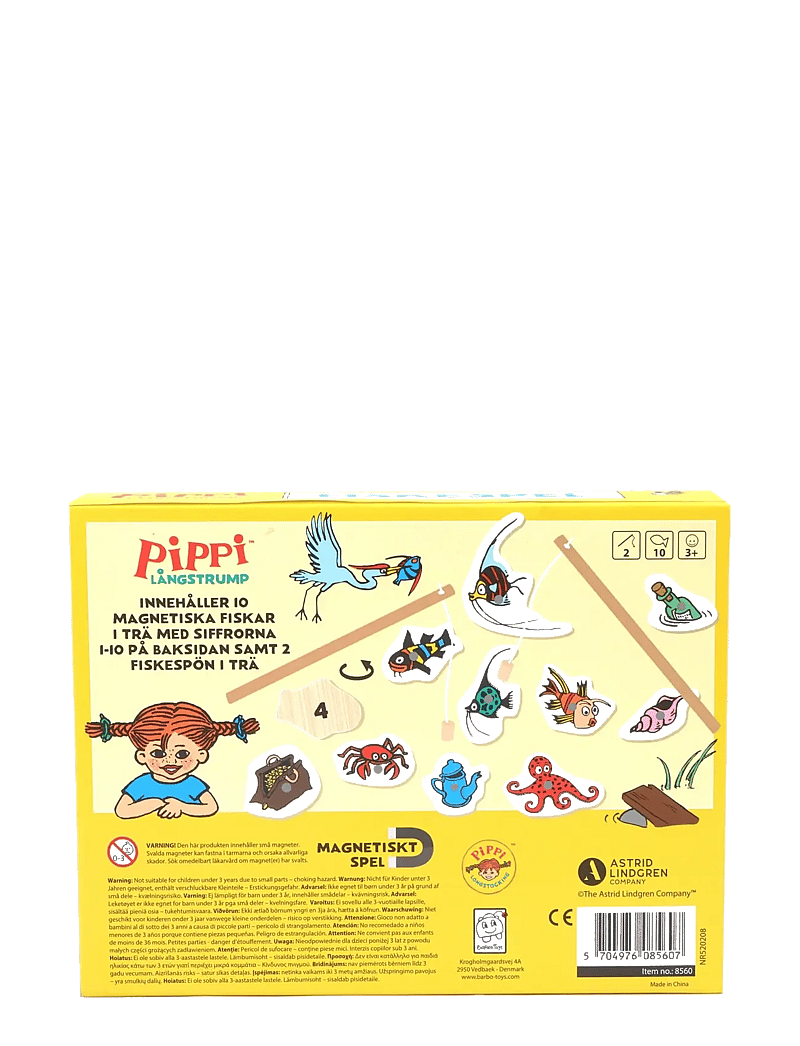Pipi Pikksukk - Pippi Fiskespil - aktiivsed mängud - multiple color - 4