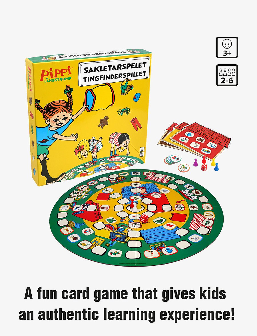 Pippi Langstrumpf - Pippi Thingfinder game - brettspiele - multiple color - 5