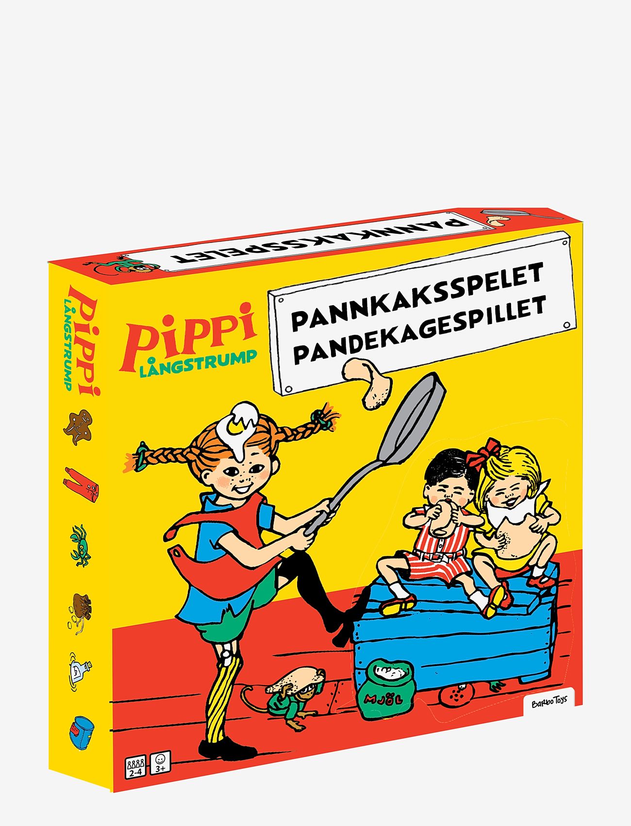 Pippi Långstrump - Pippi Pancake Board Game - brädspel - 1016 - 1