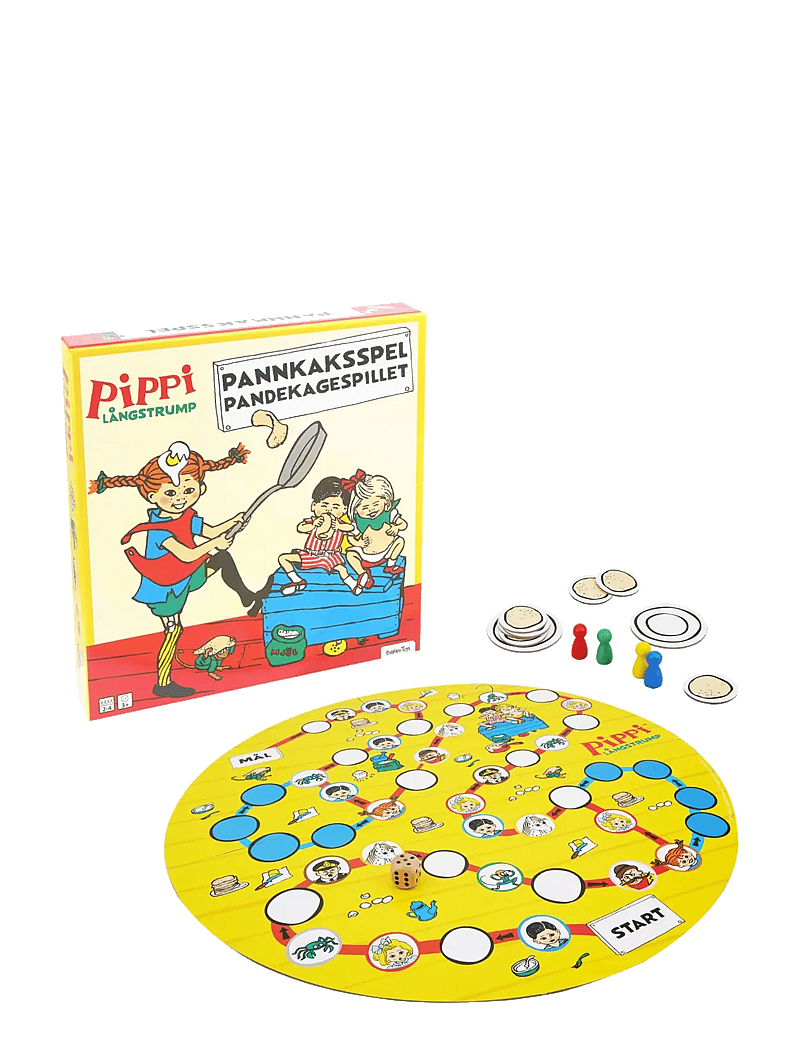 Pippi Langstrumpf - Pippi Pancake Board Game - brettspiele - 1016 - 1