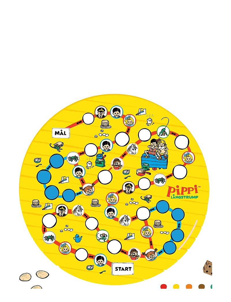 Pippi Langstrumpf - Pippi Pancake Board Game - brettspiele - 1016 - 2