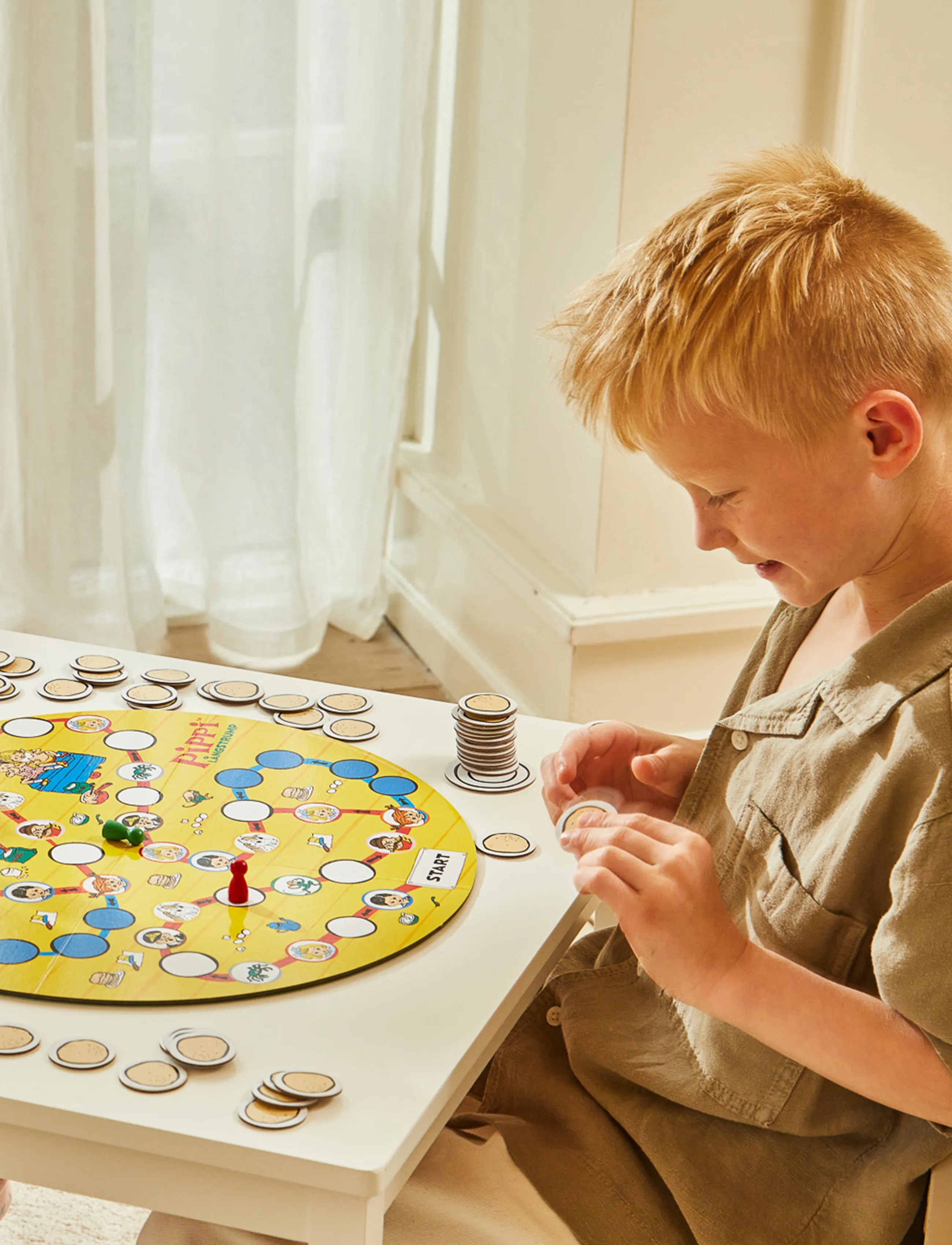 Pippi Langkous Pippi Pancake Board Game (OTO8609) - Bordspellen