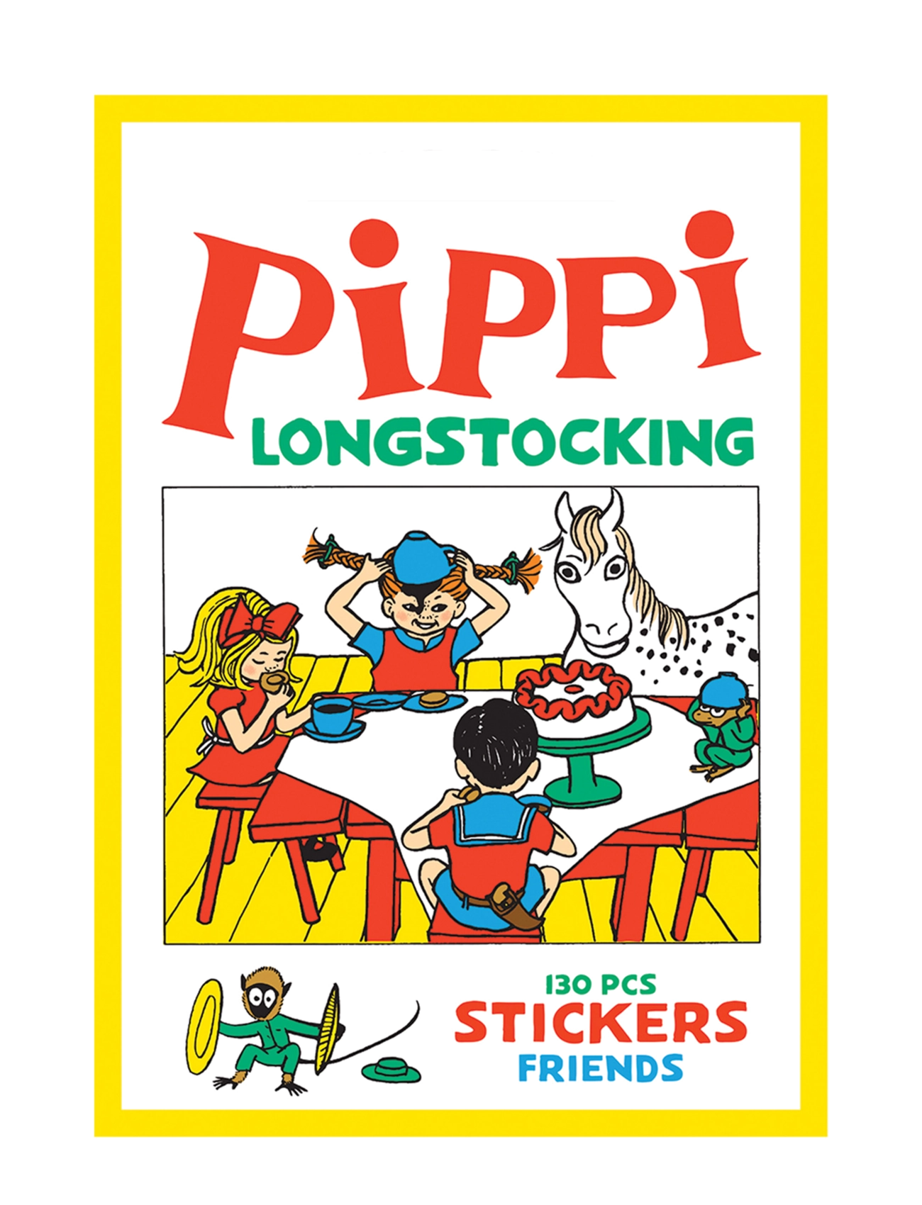 Pippi Långstrump Pippi - Stickers - Friends - Leksaker - MULTIPLE COLOR / multi