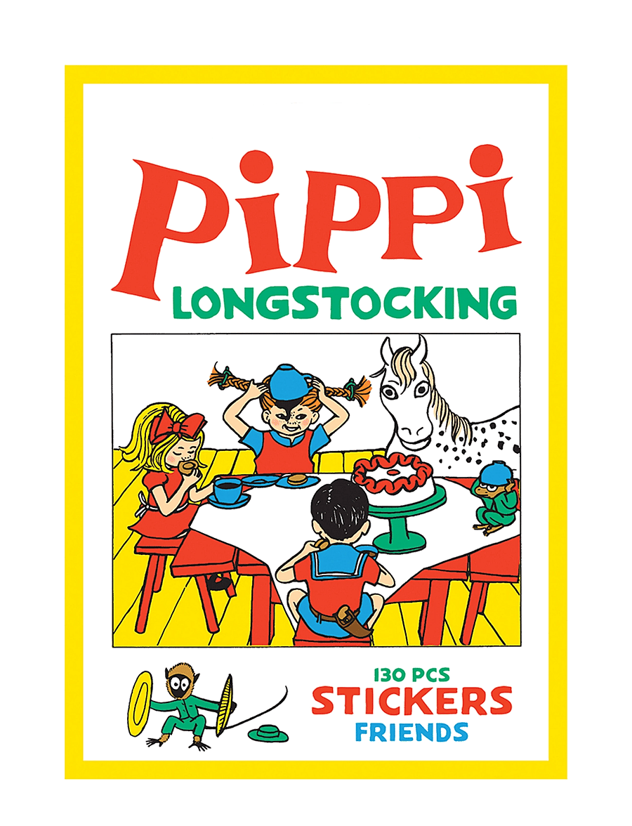 Pippi Långstrump - Pippi - Stickers - Friends - klistermärken - multiple color - 1