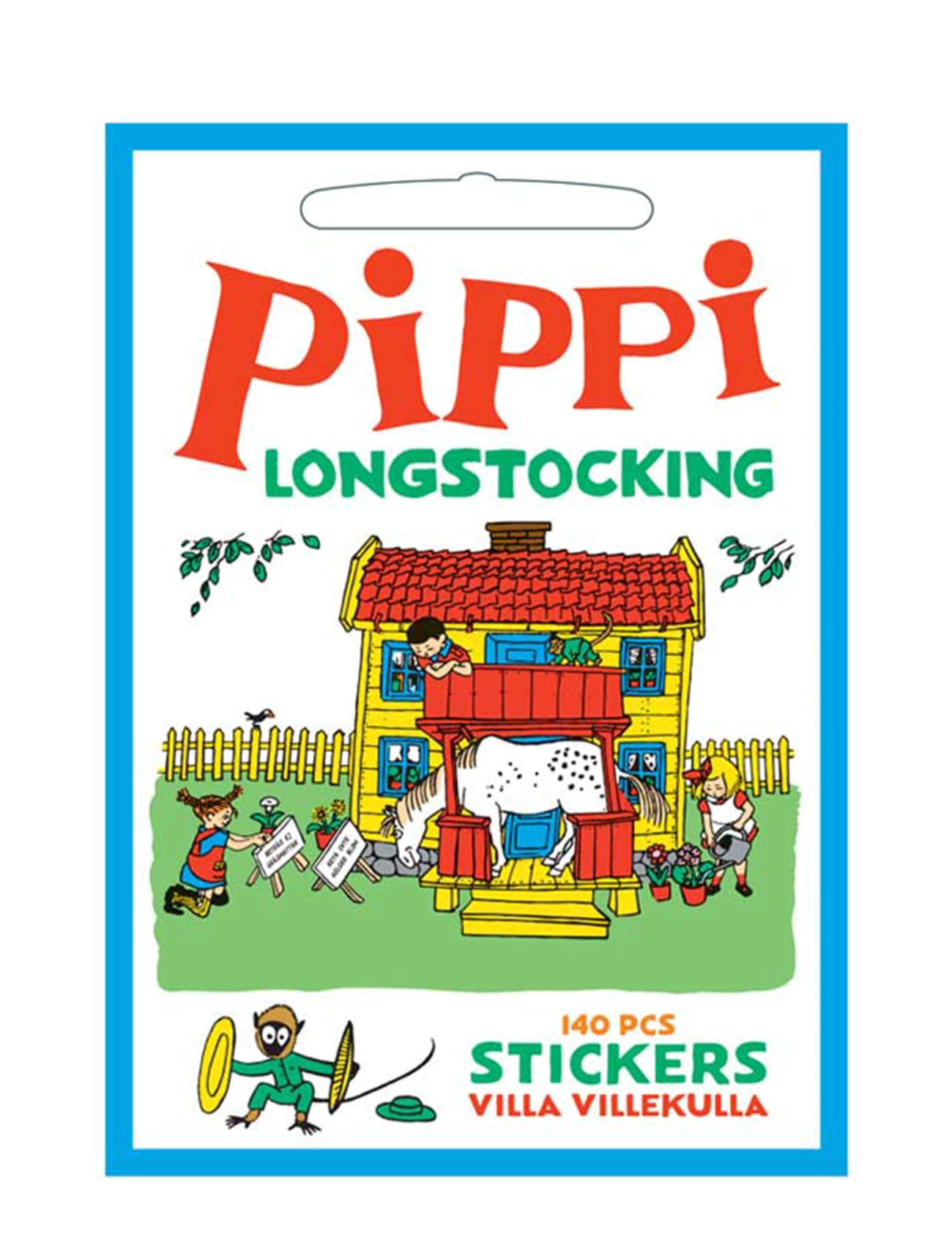 Pippi Långstrump Pippi - Stickers - Villa Villekulla - Leksaker - MULTIPLE COLOR / multi