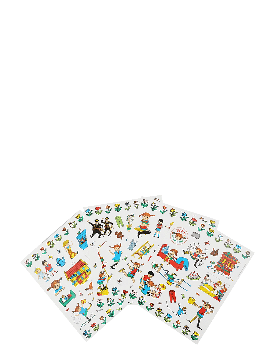Pippi Långstrump - Pippi - Stickers - Villa Villekulla - klistermärken - multiple color - 3