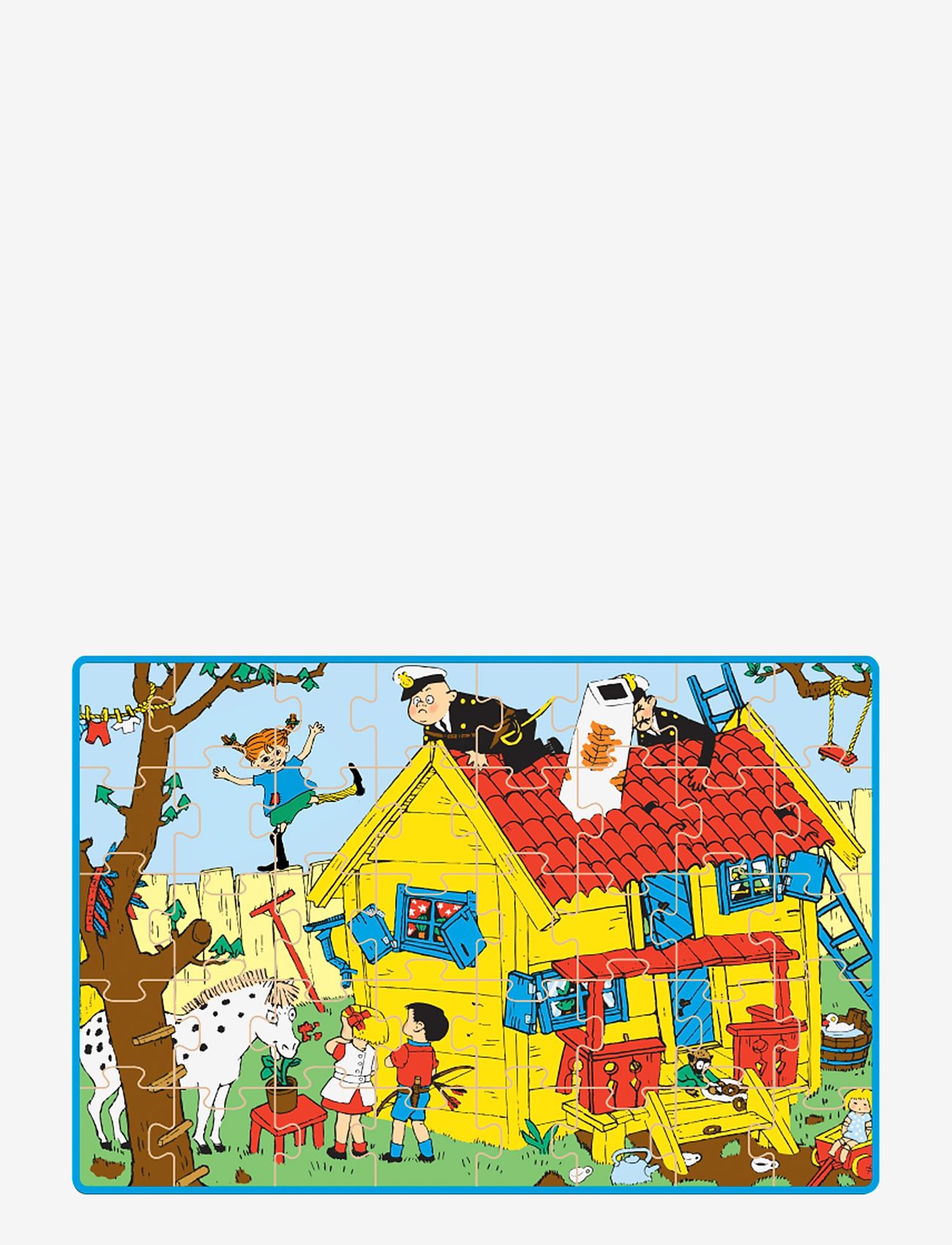 Barbo Toys - Pippi Suitcase with Puzzle - 40 pcs - klassische puzzles - multiple color - 2