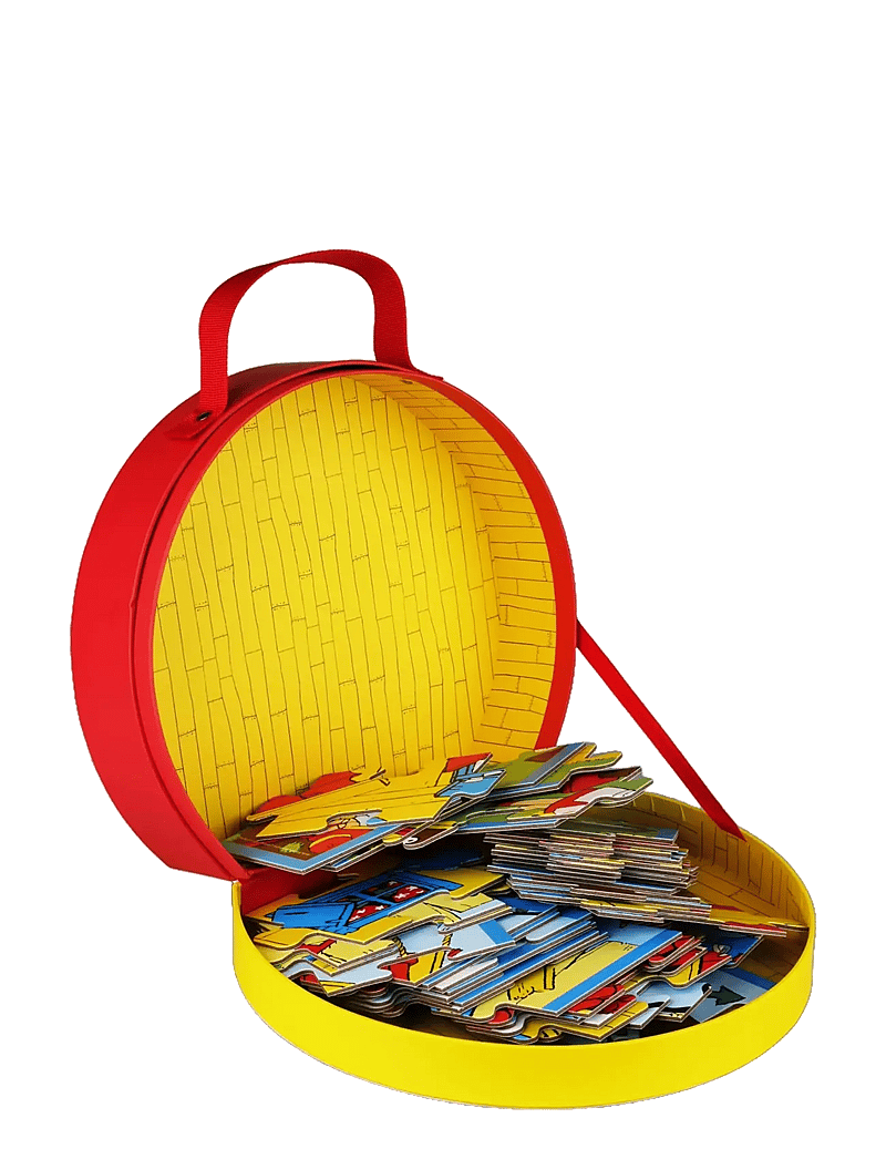 Barbo Toys - Pippi Suitcase with Puzzle - 40 pcs - klassische puzzles - multiple color - 3