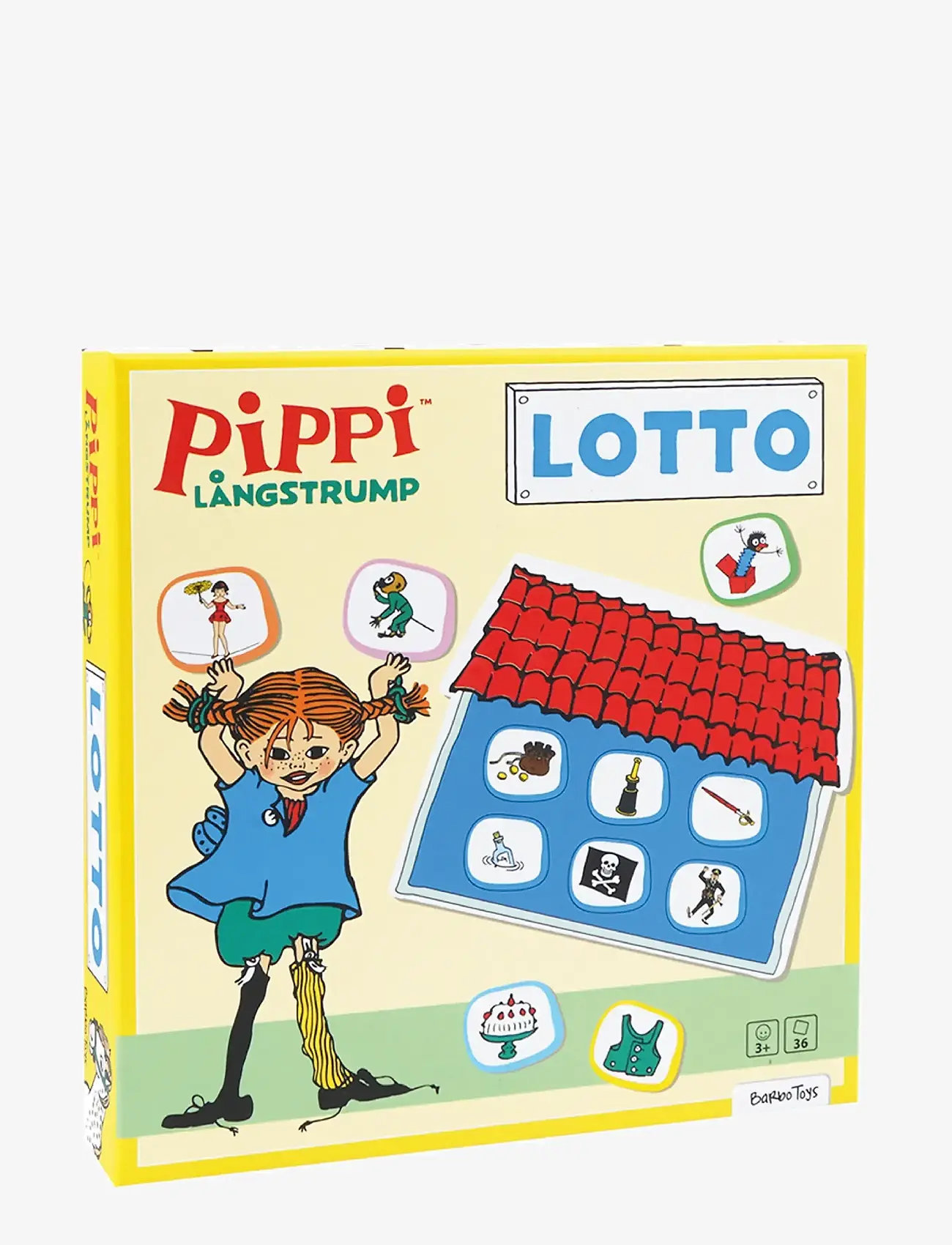 Pipi Pikksukk - Pippi Lotto Game - Õpetlikud mängud - multiple color - 0