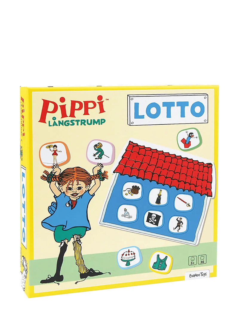 Pipi Pikksukk - Pippi Lotto Game - Õpetlikud mängud - multiple color - 0