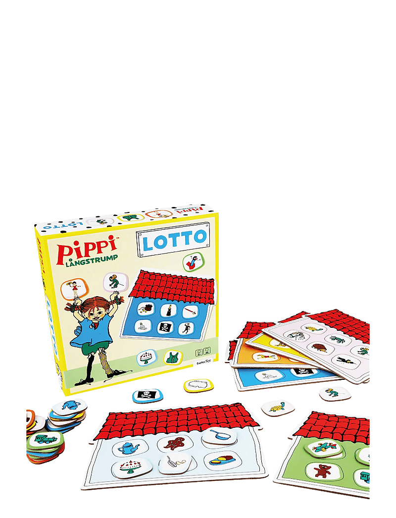 Pipi Pikksukk - Pippi Lotto Game - Õpetlikud mängud - multiple color - 1