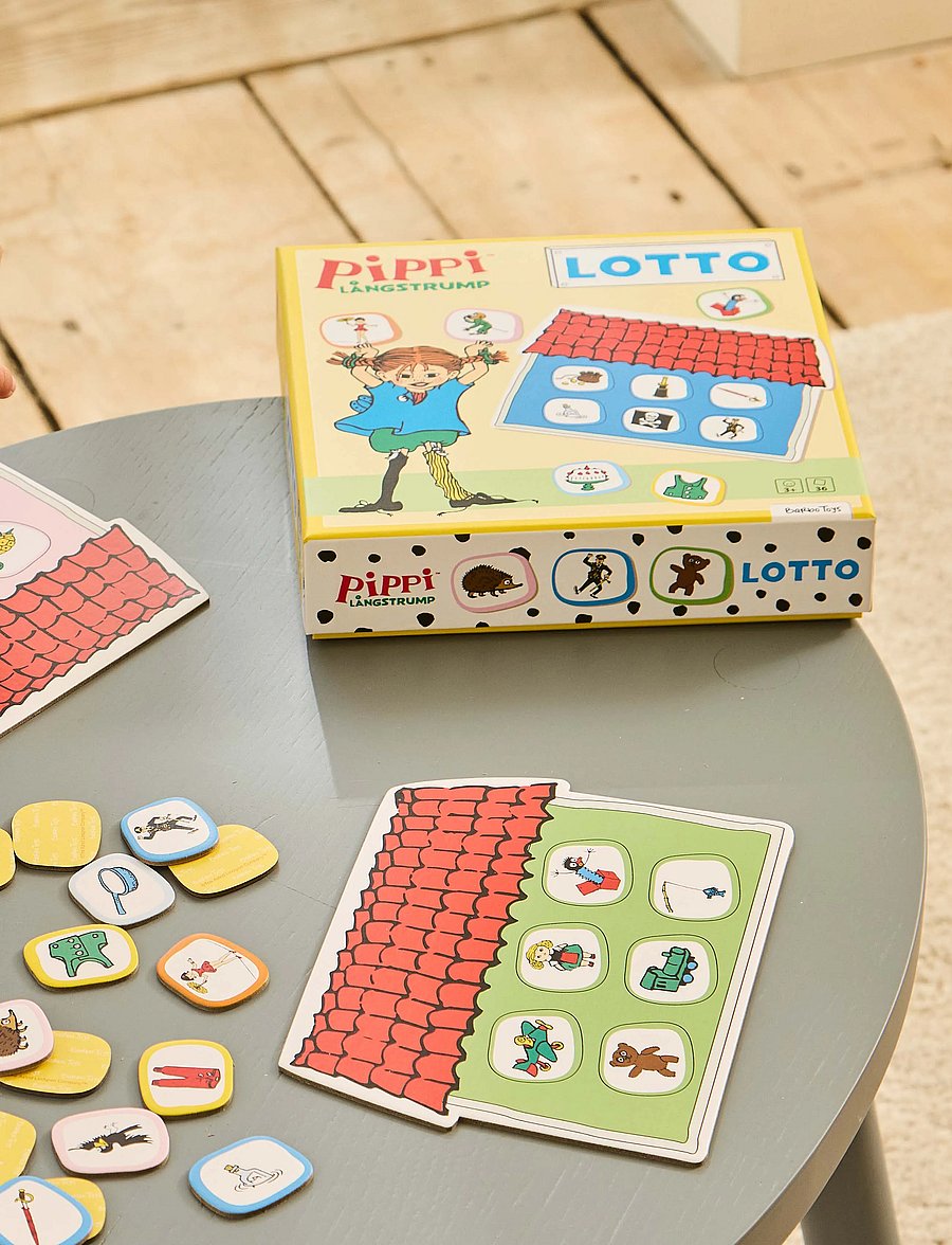 Fifi Brindacier - Pippi Lotto Game - jeux éducatifs - multiple color - 0
