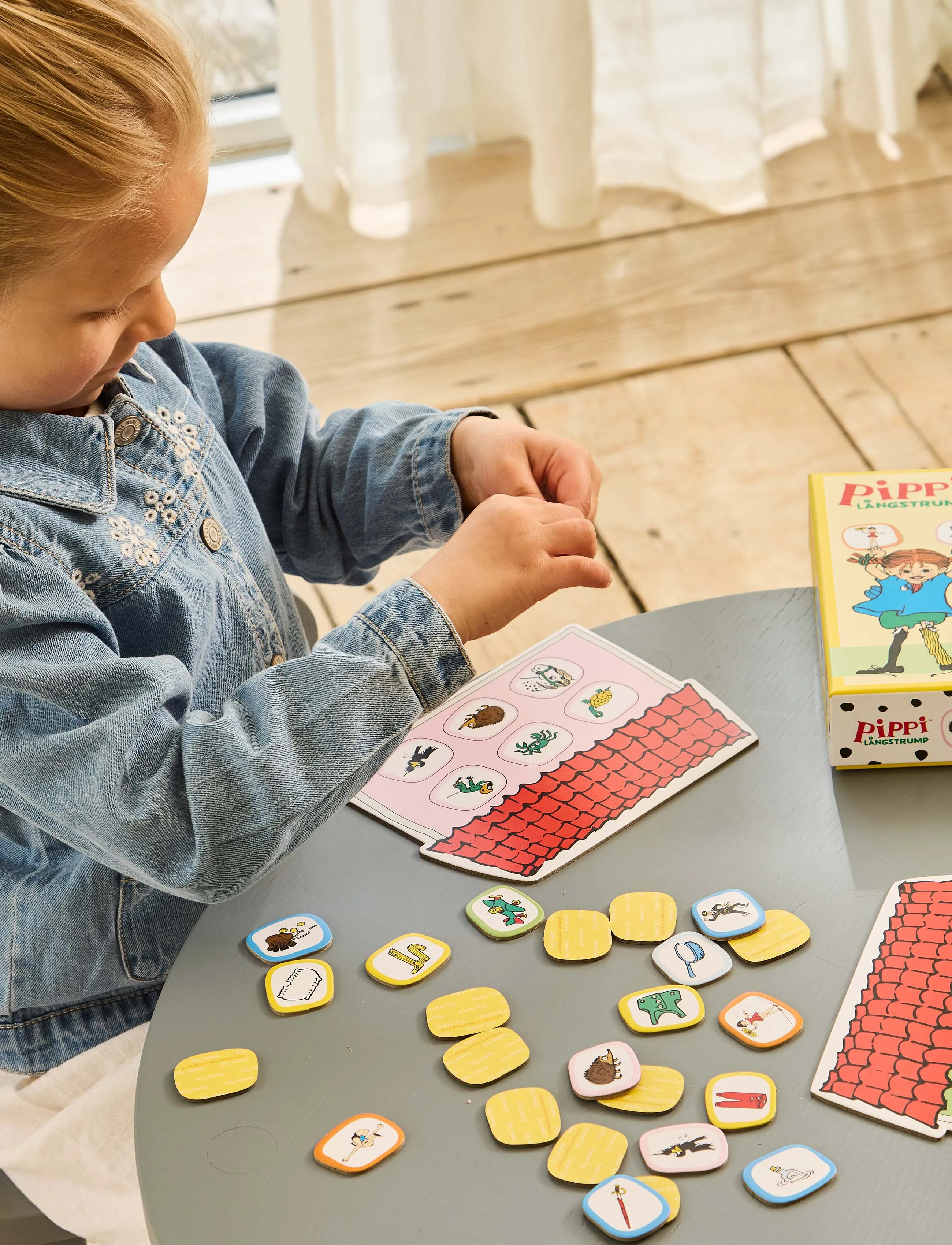 Pippi Langstrømpe - Pippi Lotto Game - pædagogiske spil - multiple color - 5