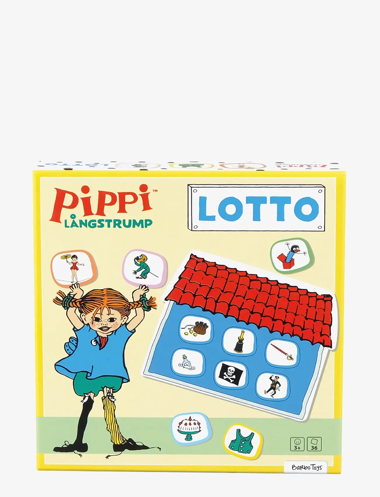Pipi Pikksukk - Pippi Lotto Game - Õpetlikud mängud - multiple color - 2