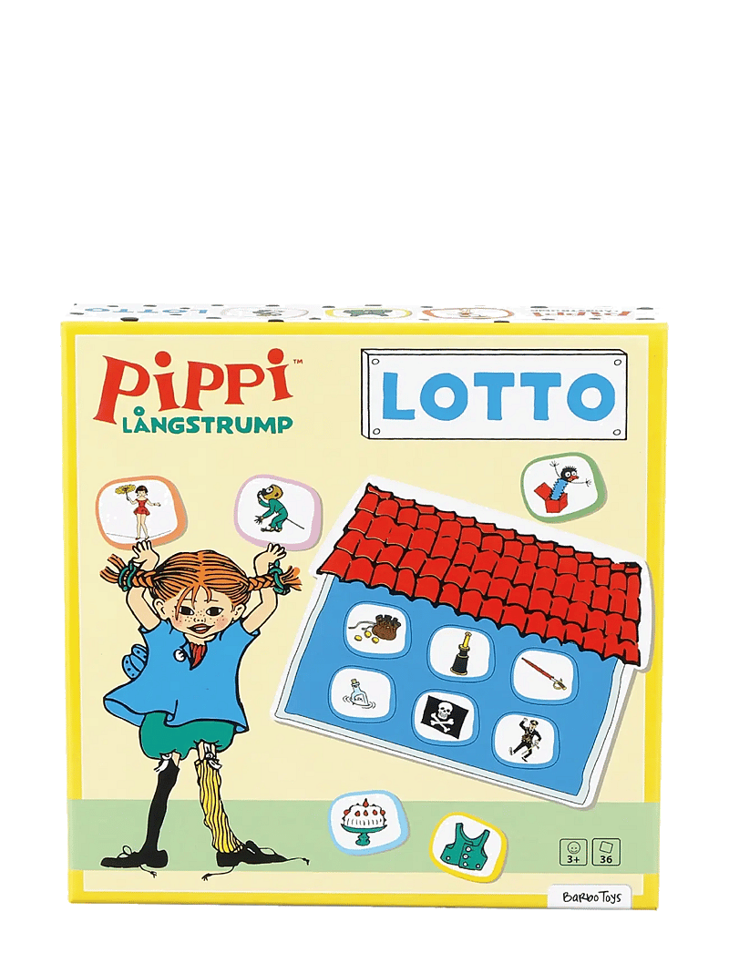 Pipi Pikksukk - Pippi Lotto Game - Õpetlikud mängud - multiple color - 2
