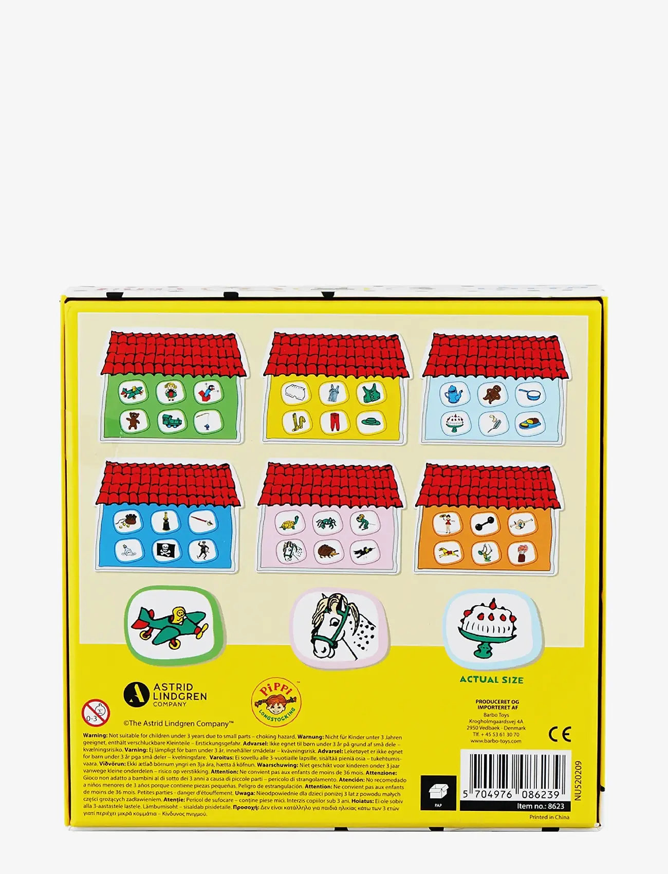 Pipi Pikksukk - Pippi Lotto Game - Õpetlikud mängud - multiple color - 3