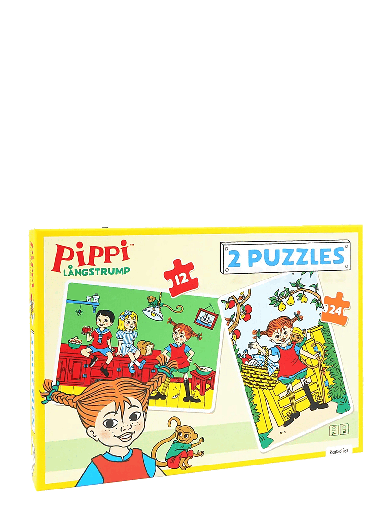Pippi Langstrumpf Pippi Puzzles (OTO8624) Klassische Puzzles