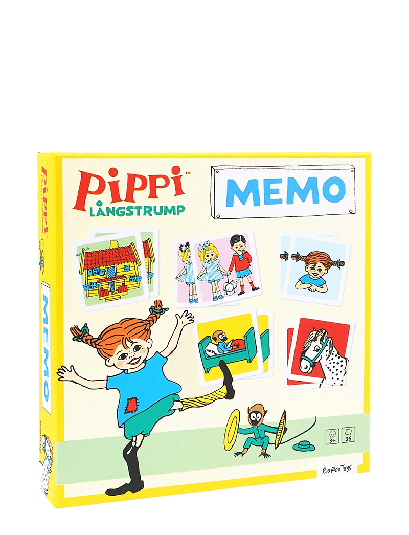 Barbo Toys - Pippi Memo - memory - multiple color - 0