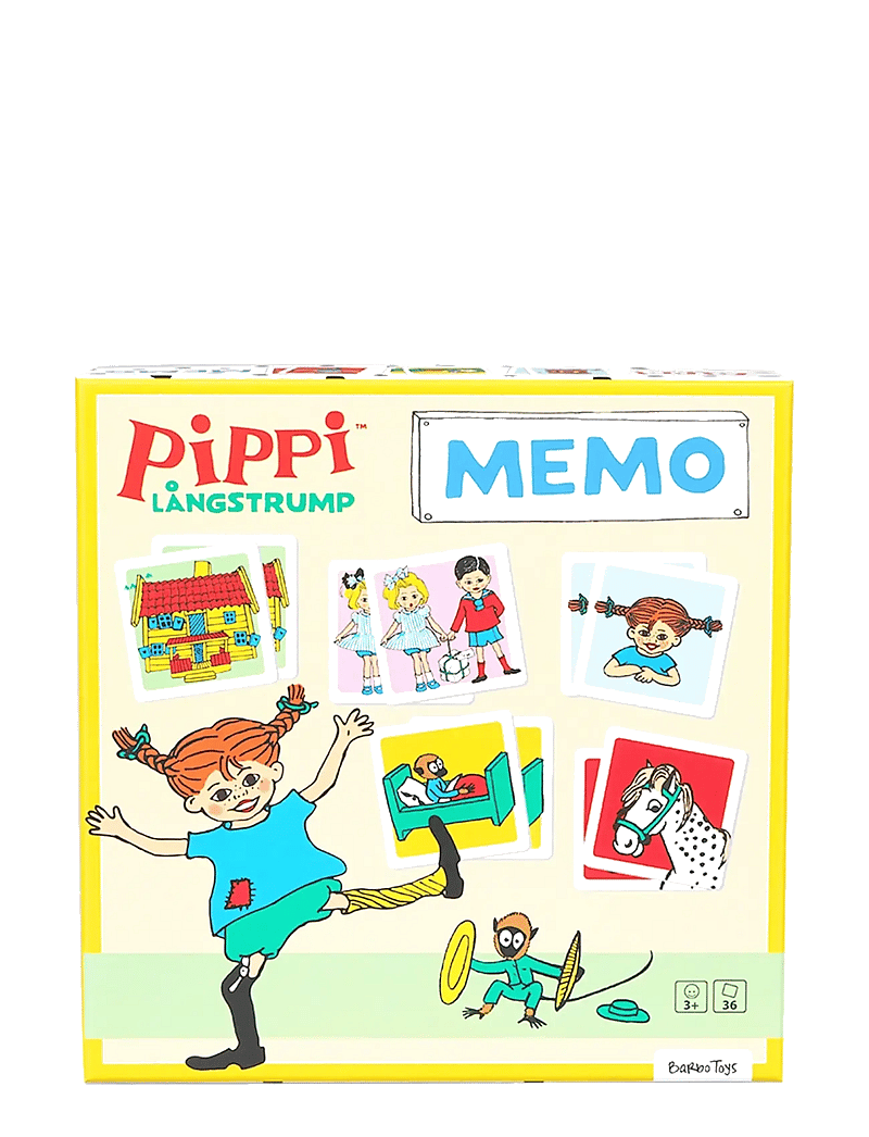 Barbo Toys - Pippi Memo - memory - multiple color - 1