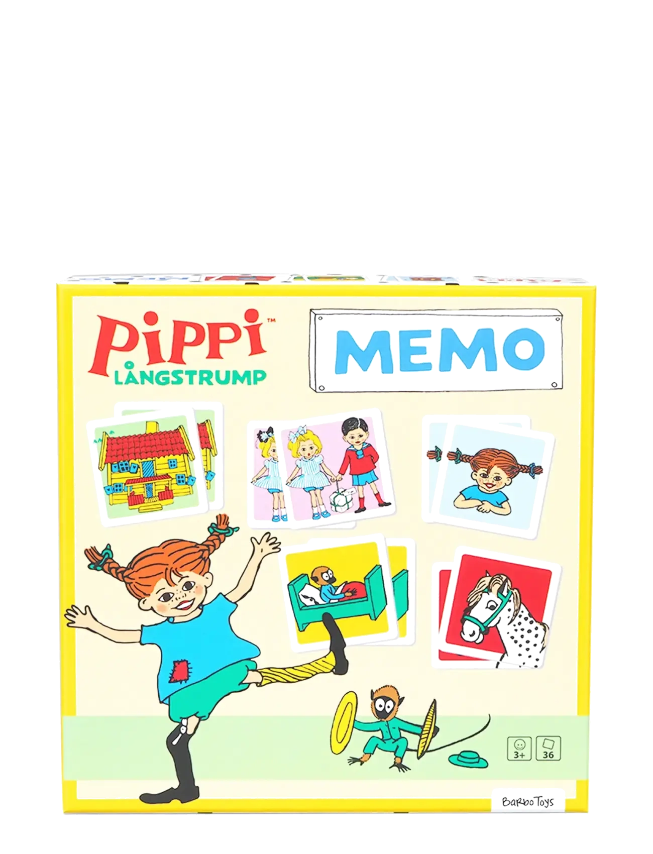 Barbo Toys - Pippi Memo - memo - multiple color - 2