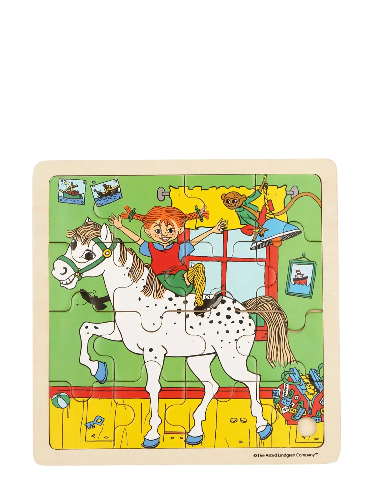 Barbo Toys - Pippi Square Puzzle - Horse - multiple color - 1