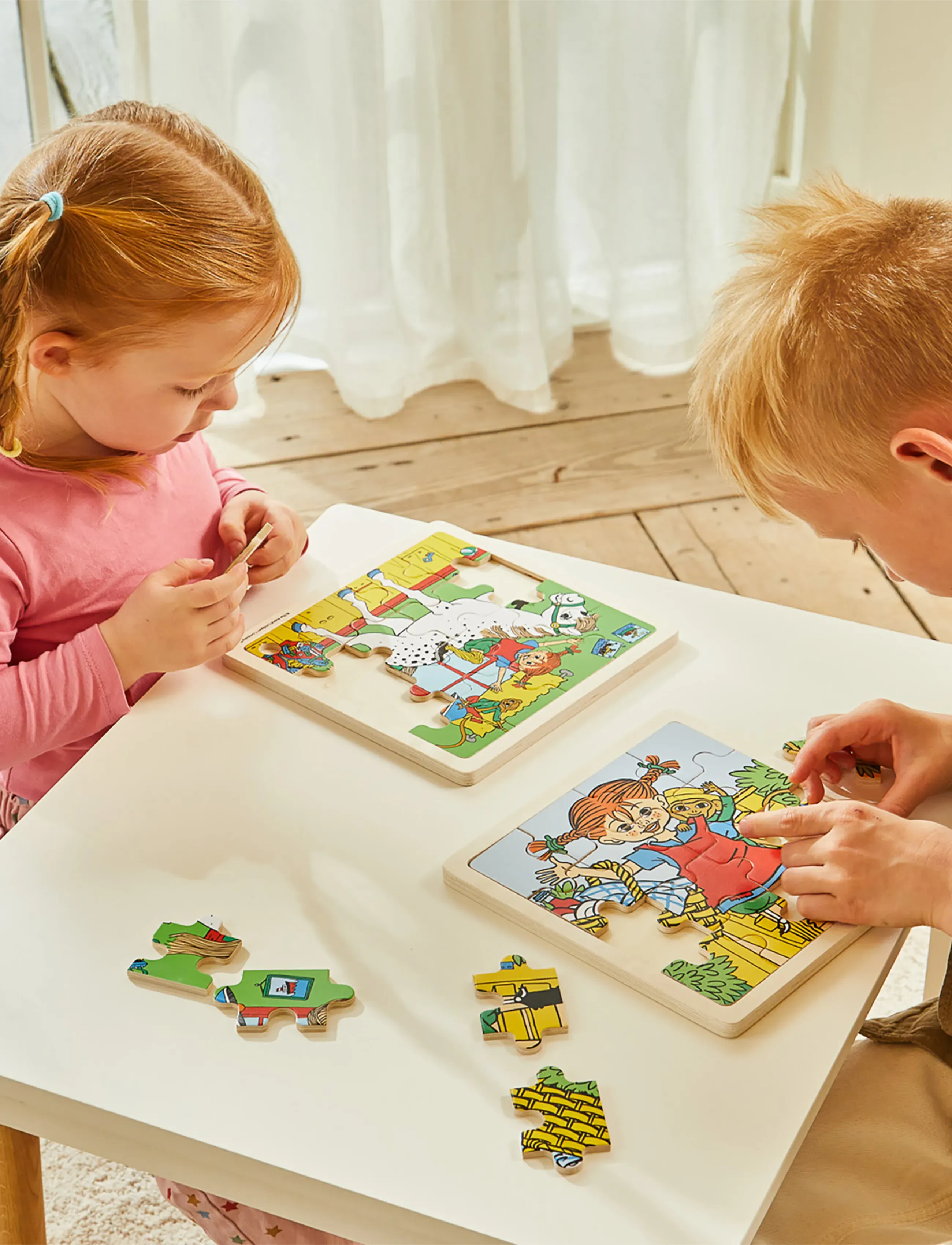 Barbo Toys - Pippi Square Puzzle - Horse - multiple color - 2