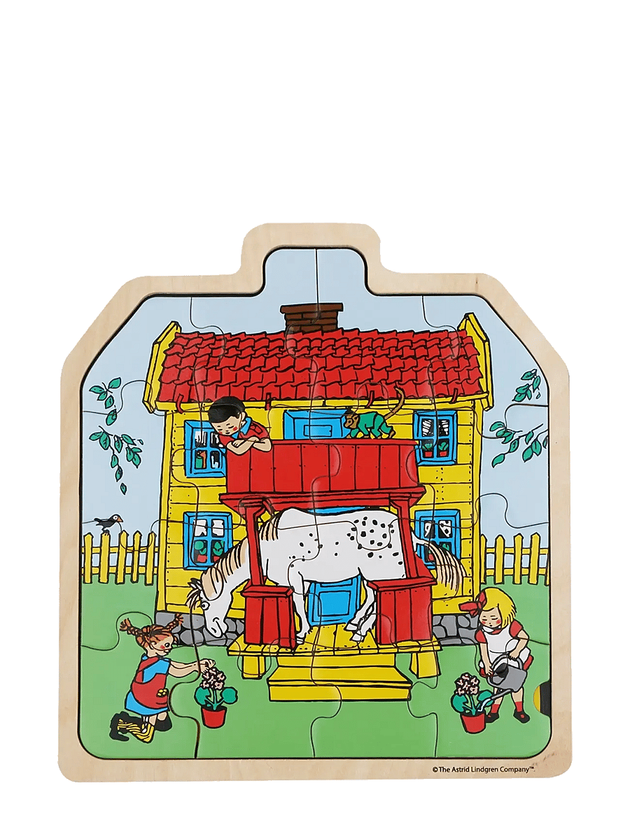 Pippi Langstrumpf - Pippi - Wooden House Puzzle - holzpuzzle - multiple color - 2