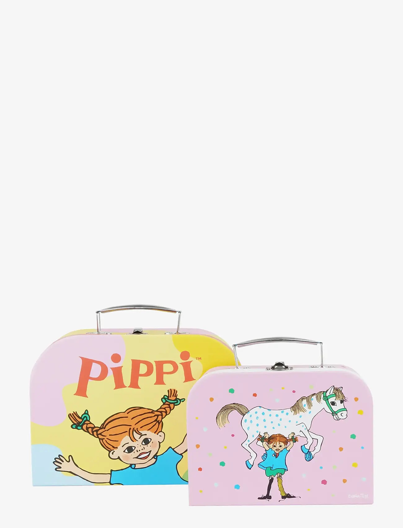 Pipi Pikksukk - Pippi - 2pcs Suitcases Set - meigikotid ja väikesed kotid - multiple color - 0