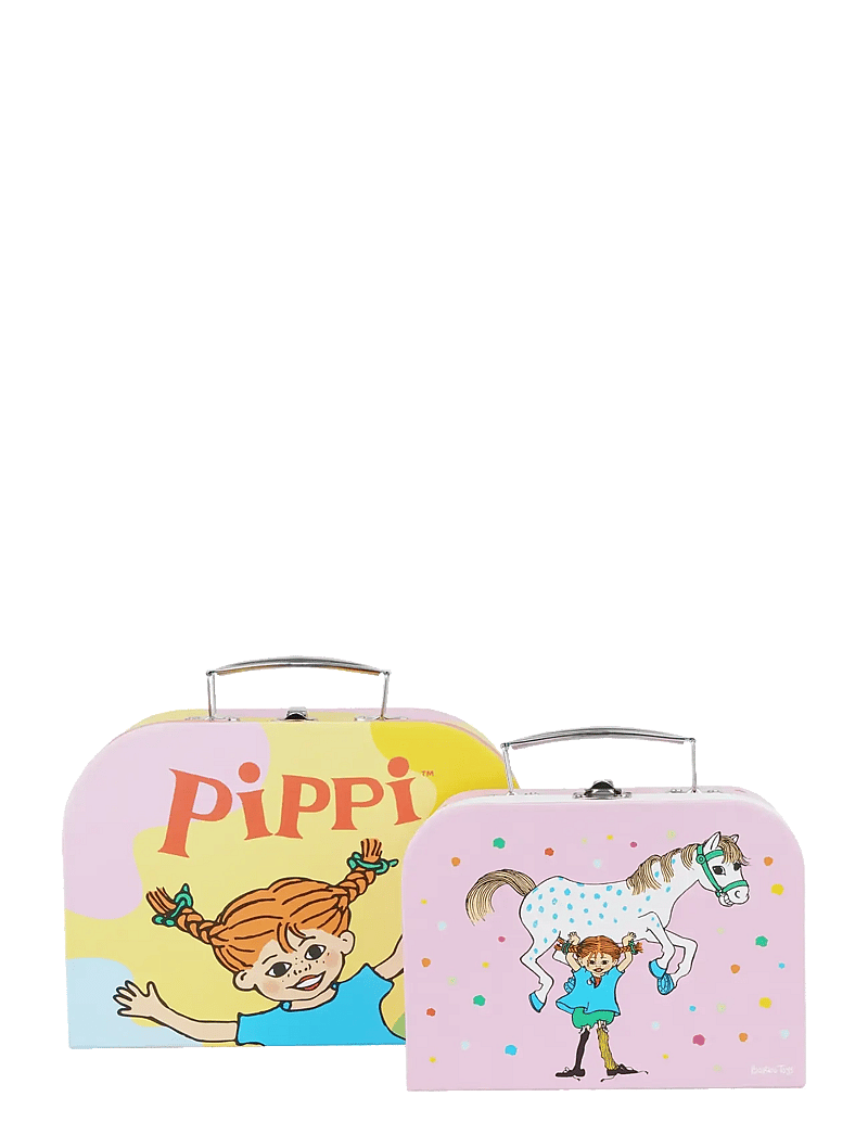Pipi Pikksukk - Pippi - 2pcs Suitcases Set - meigikotid ja väikesed kotid - multiple color - 0