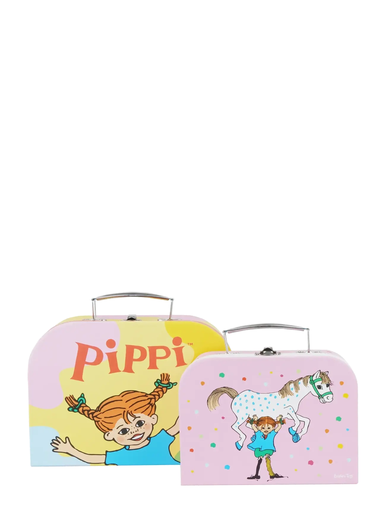 Pippi Långstrump Pippi - 2pcs Suitcases Set - Tygpåsar & Små väskor - MULTIPLE COLOR / multi