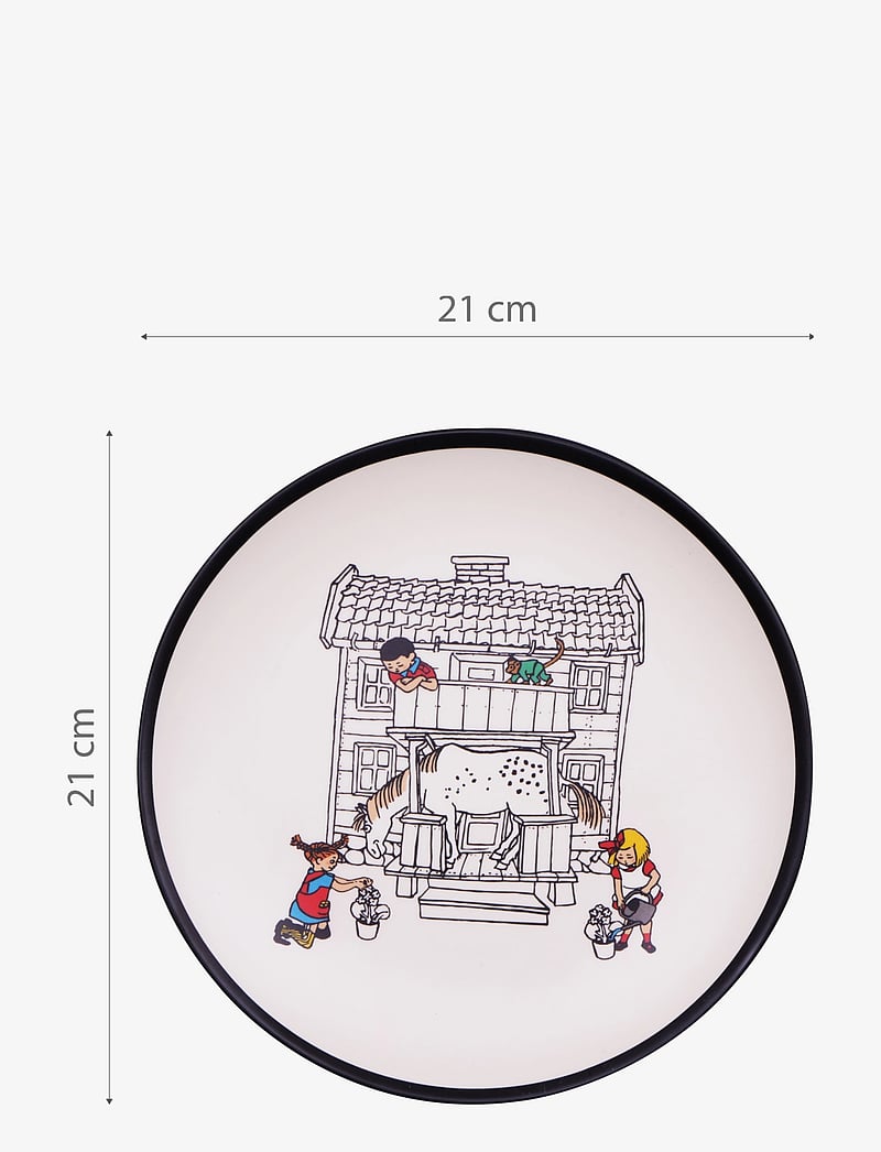 Pipi Pikksukk - Pippi Tableware Plate - Trend - taldrikud - 1016 - 2