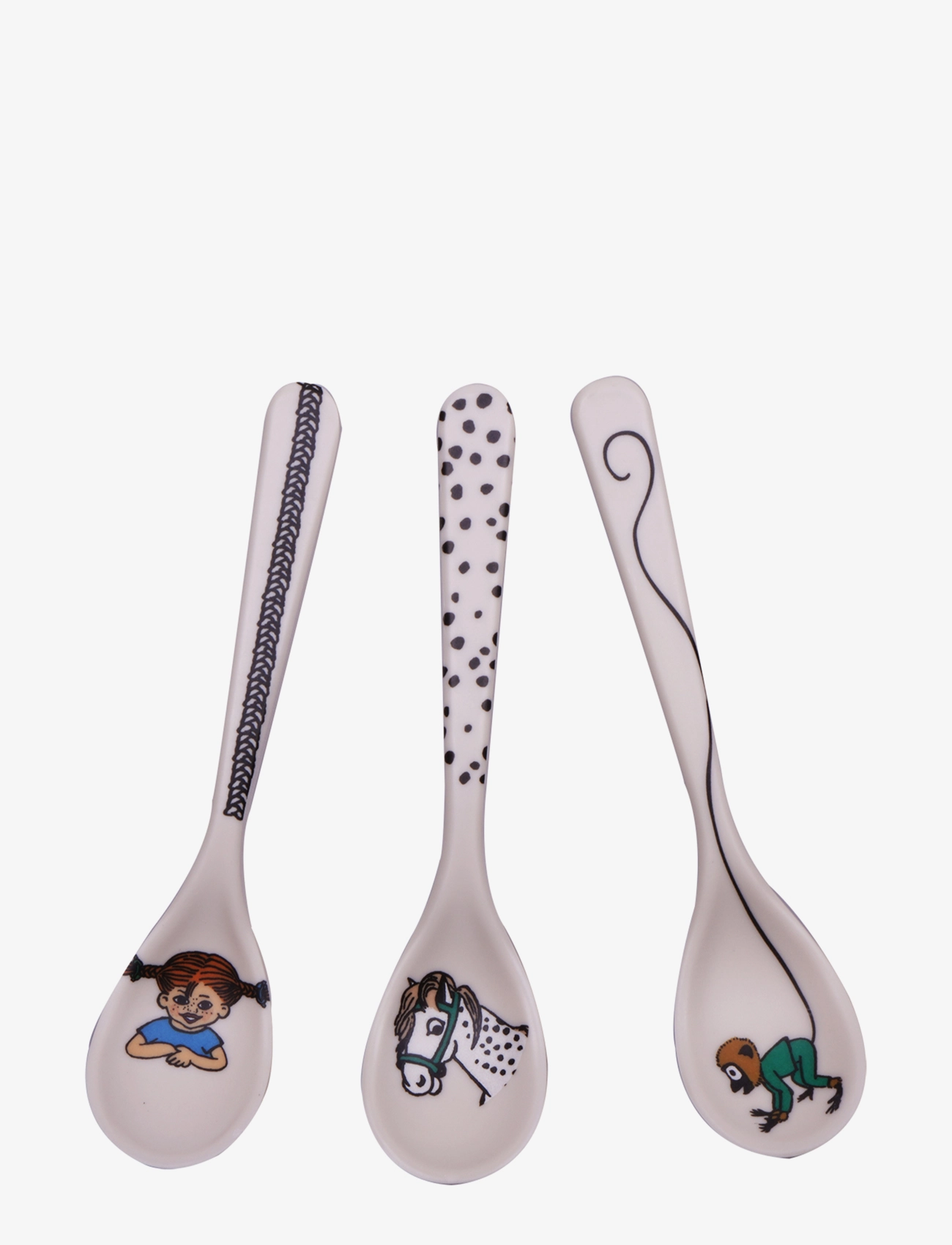 Pippi Långstrump - Pippi Tableware 3 Spoons set - Trend - 1016 - 2